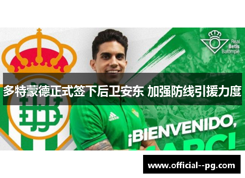 多特蒙德正式签下后卫安东 加强防线引援力度